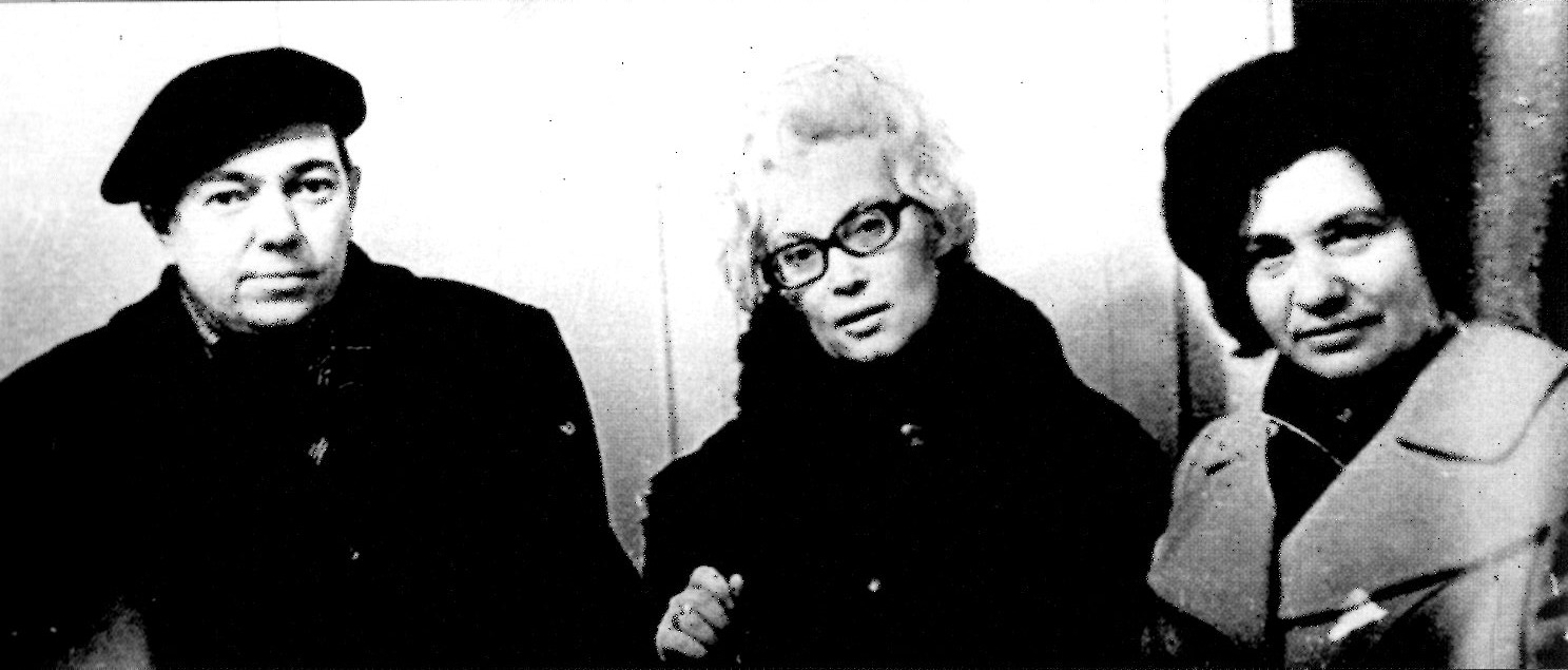 Уладзімір і Валянціна Караткевічы, Валянціна Шчадрына (1977). Валянціна Караткевіч (сярэдзіна 1970-х гг.). Крыніца ілюстрацыі: Уладзімір Караткевіч. Быў. Ёсць. Буду! : успаміны, інтэрв'ю, эсэ / укладанне Г. Шаблінскай. – Мінск, 2005. – С. [234].