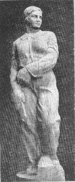 Трактористка (1936–1937). Источник иллюстрации: Искусство. – 1939. – № 4. – С. 104.