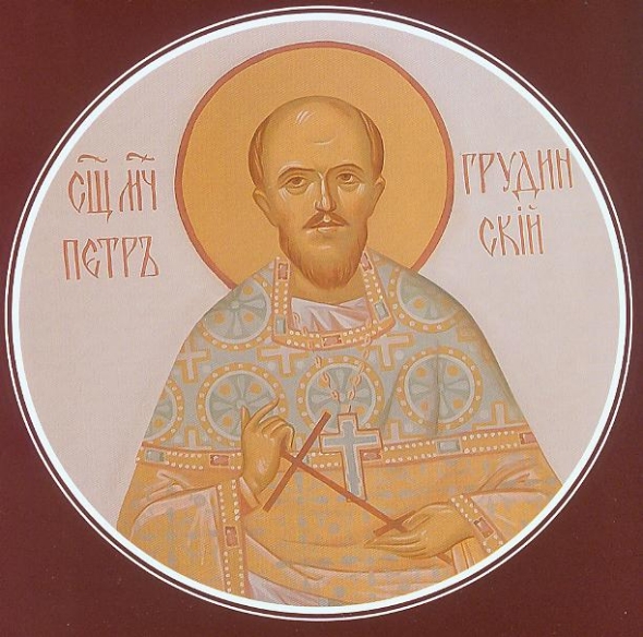 Крыніца ілюстрацыі: Православные святые земли Белорусской = Праваслаўныя святыя зямлі Беларускай = Orthodox saints of the Belarusian Land / [составители: протоиерей Ф. Кривонос, Л. Анцух ; редакторы: Л. Е. Кулаженко и др. ; перевод на английский Н. Ю. Карасевой]. – Минск, 2014. – С. 154.