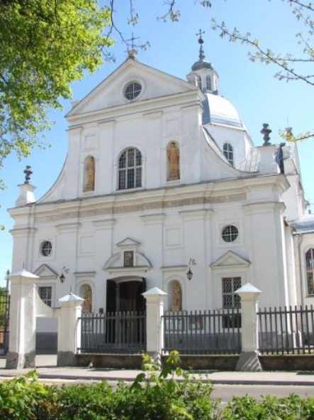 Нясвіж. Нясвіжскі касцёл Божага Цела. Крыніца ілюстрацыі: http://nesvizh-zapovednik.by/page-518-ru.html