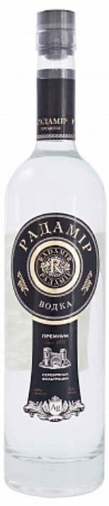 Водка "Радамір". Источник иллюстрации: http://radamir.by/produkt/vodki-klassicheskie/radamir-premium/