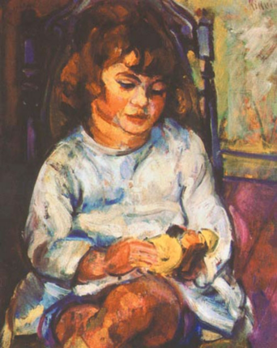 Детские мечты (1924). Источник иллюстрации: http://belgazprombank.livejournal.com/21971.html