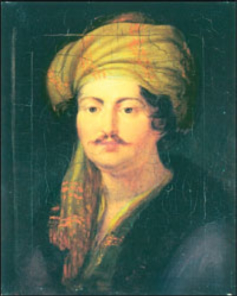 Партрэт Гвалберта Рудоміні ў чалме (1820). Крыніца ілюстрацыі: Мастацтва. – 2008. – № 3. – С. 55.