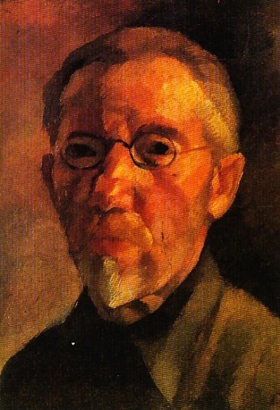 Портрет Юделя Пэна (1921). Источник иллюстрации: Мишпоха. – 2009. – № 25.