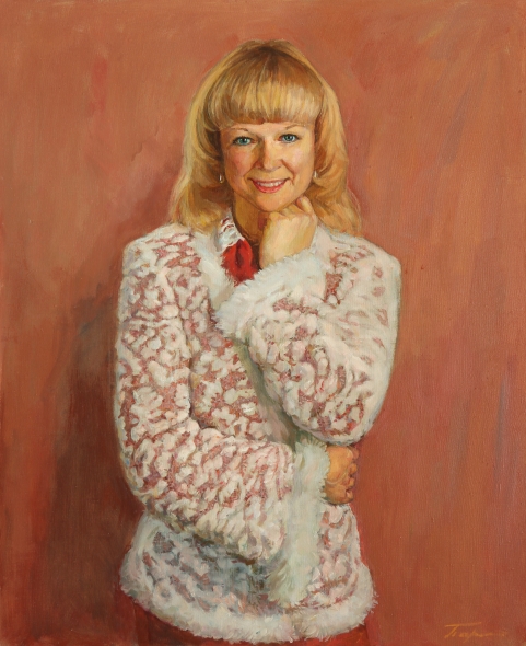 Партрэт Марыны (2008). Ілюстрацыя прадастаўлена жонкай мастака.