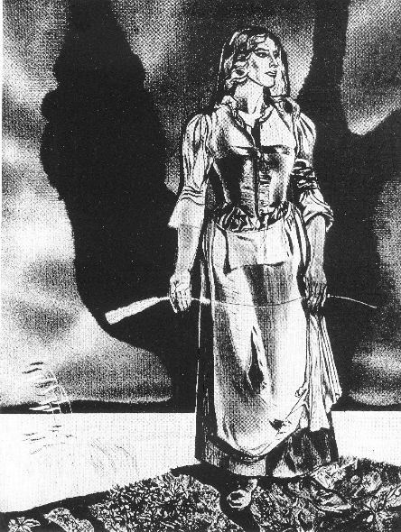 Г.Г. Поплавский "Памяти Дарьи Петровны Машеровой" (1982). Источник иллюстрации: Г. Поплавский : [Живопись. Графика] : альбом / Лидия Акимова. – Москва, 1986. – С. 53.