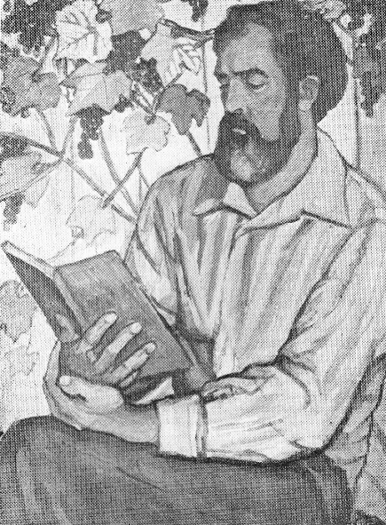 Роздзяловская Я.И. "Мужской портрет" (1981). Источник иллюстрации: Ядвига Иосифовна Роздзяловская : каталог выставки произведений художницы, [посвященной 45-летию творческой деятельности] : (живопись, графика) / [автор вступительной статьи Л. Соловей]. – Минск : Полымя, 1983. – 18 с. : ил., портр.